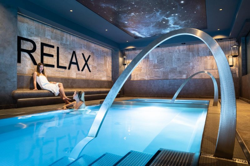 Termálny bazén vo Wellness & relax zone