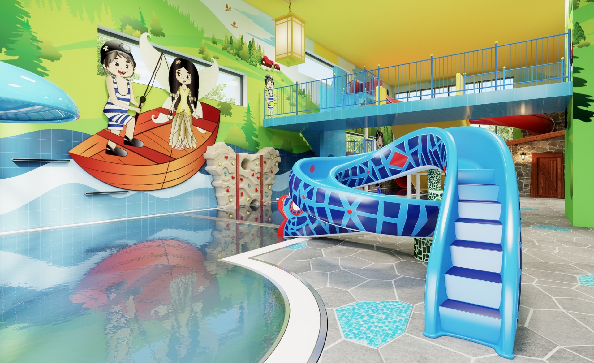 Detský aquapark MiniMe Aquafun priamo v hoteli s neobmedzeným vstupom pre ubytovaných hostí